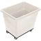 Global Industrial 12 Bushel Plastic Bulk Box Truck, Steel Chassis Base, White, 38-2/5L x 28-9/10W x 33H 800314WH - alternate 4